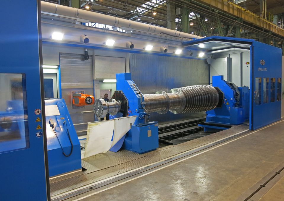The “GEORG” machine cuts machining times at Doosan Škoda Power by 50 percent